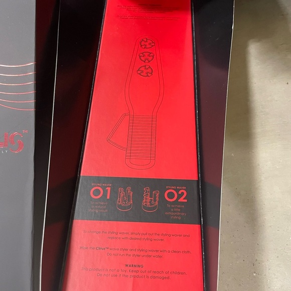 Cirrus Curly & Ripply Hair Styling Waver Tool 3 Ways Right Handed New in Box - Picture 4 of 5